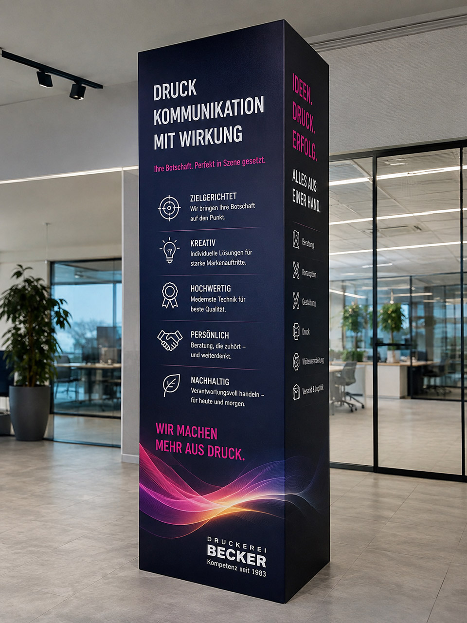 Druckerei Becker GmbH - Digitaldruck XXL (KI-generiert)