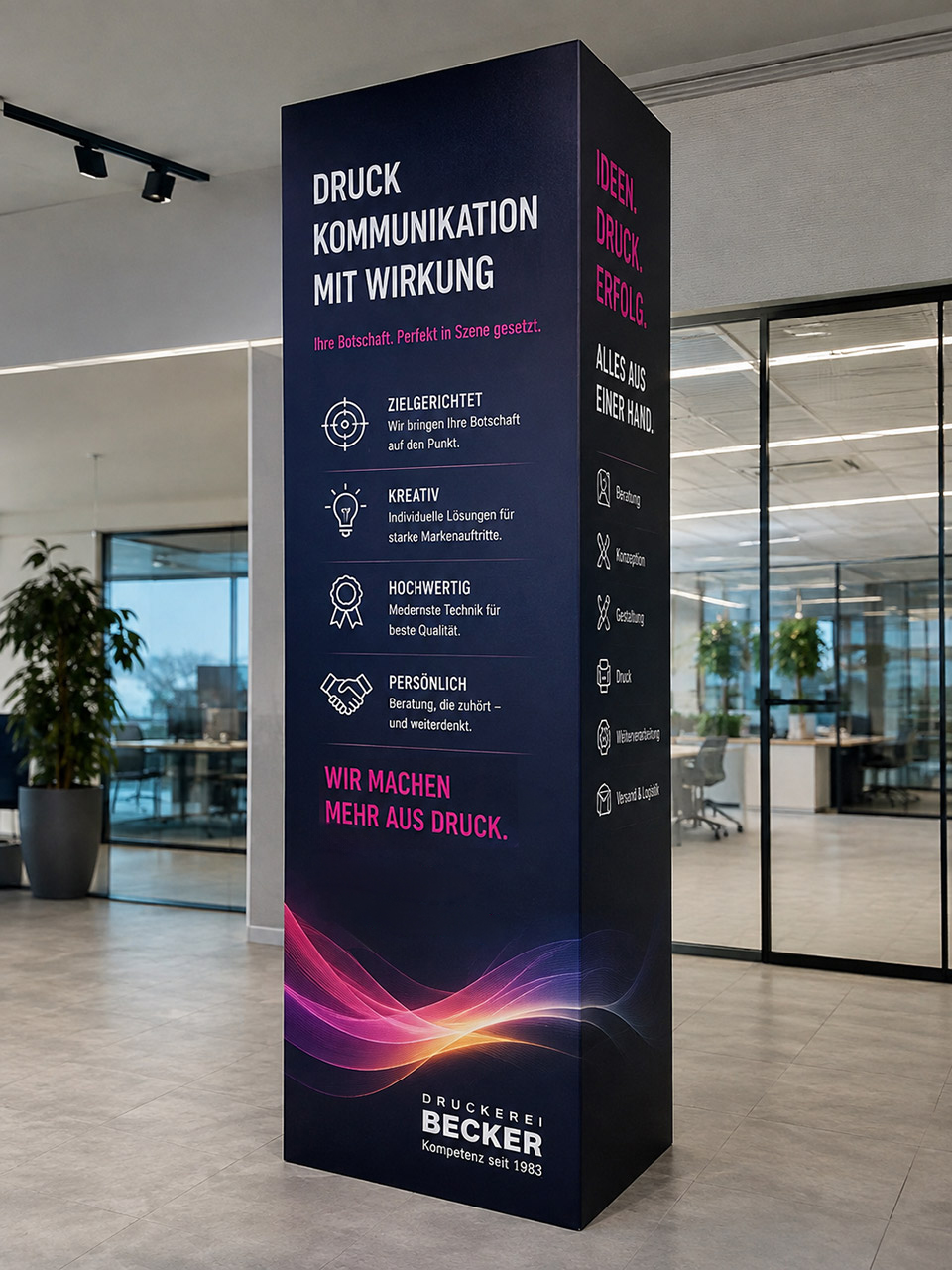 Druckerei Becker GmbH - Digitaldruck XXL (KI-generiert)